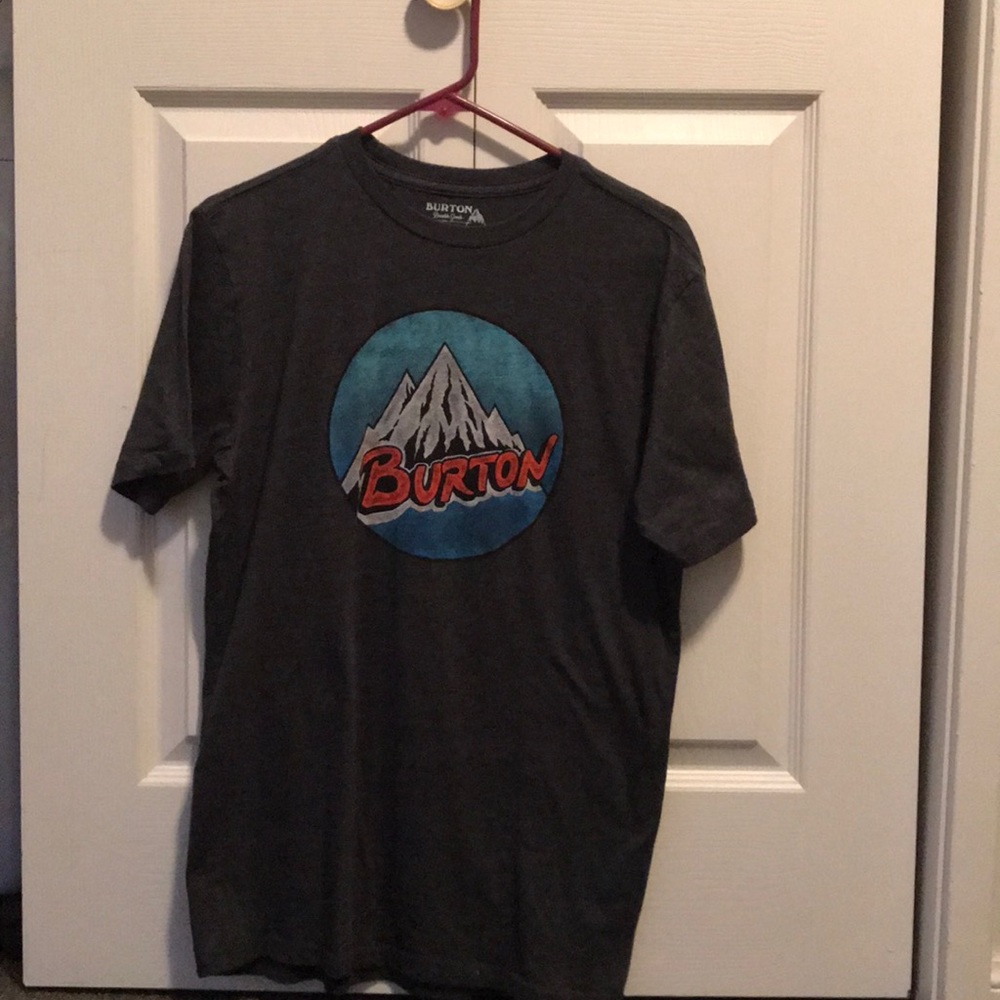 Mens Burton Graphic Tee - Grey